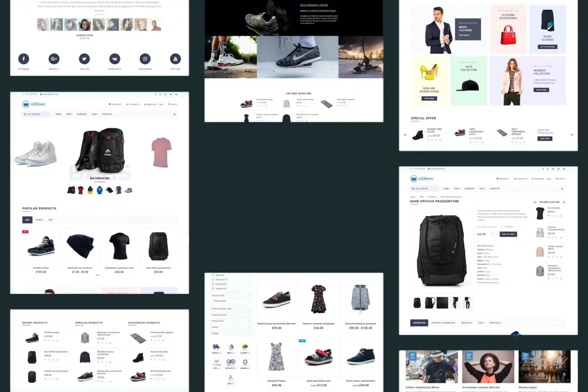 Ecommerce website